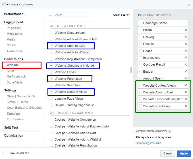 cara membaca data iklan di facebook