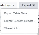 membaca data iklan dengan export