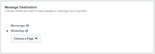memilih platform chat ke whatsapp