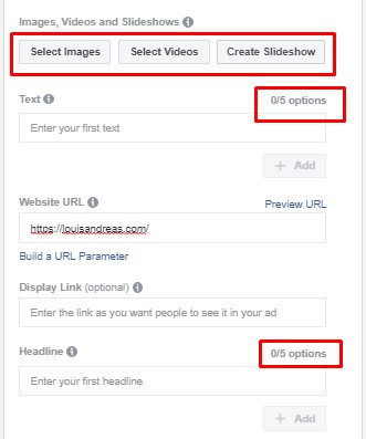 teks dan gambar untuk dynamic creative