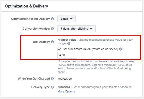 set roas bid