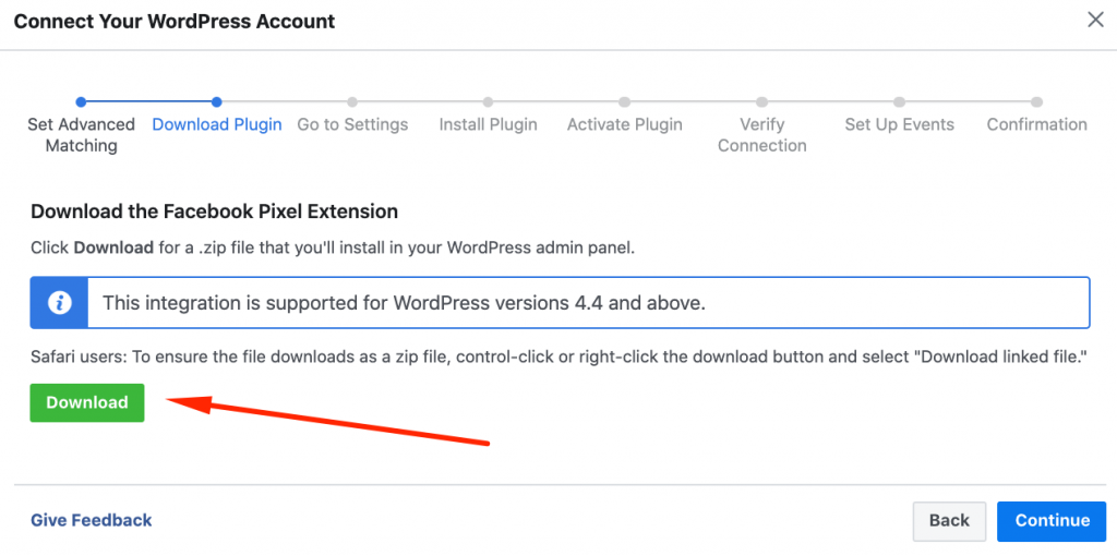 download plugin facebook pixel untuk wordpress