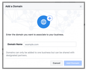 masukkan domain untuk verifikasi