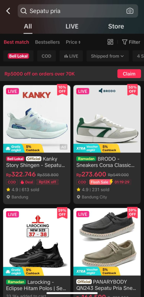 product shopping ads